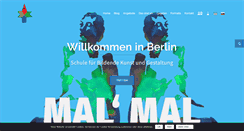Desktop Screenshot of kunstschuleberlin.de
